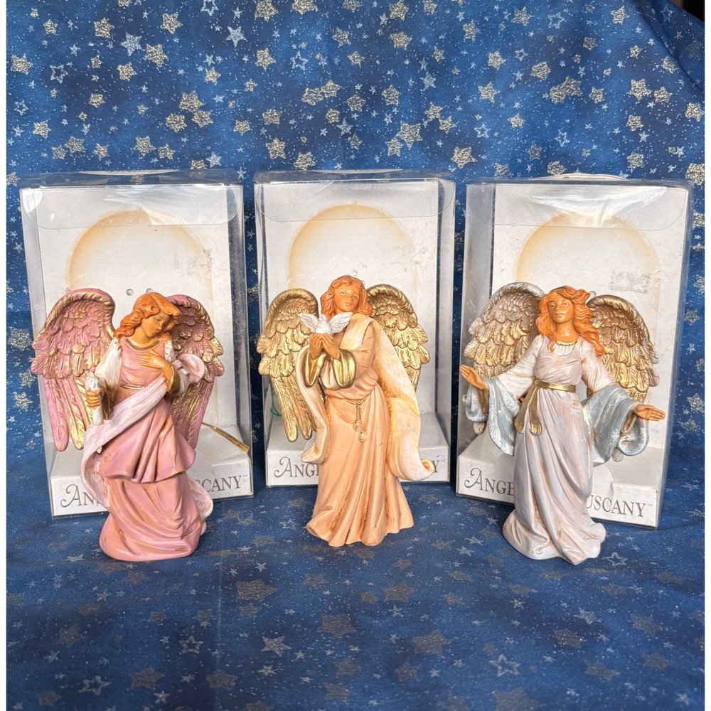 Fontanini Angels of Tuscany 5" Lot 3 Bianca Francesca Teresa 59511 59512 59514